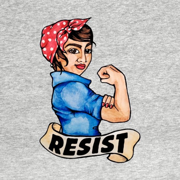 resist by adamanartwork